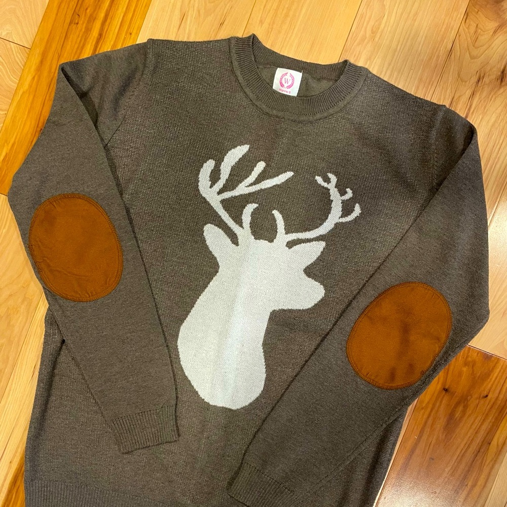 Preowned Wanna B Reindeer Sweater